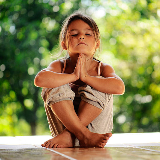 Is meditation just a trend? Kid meditating